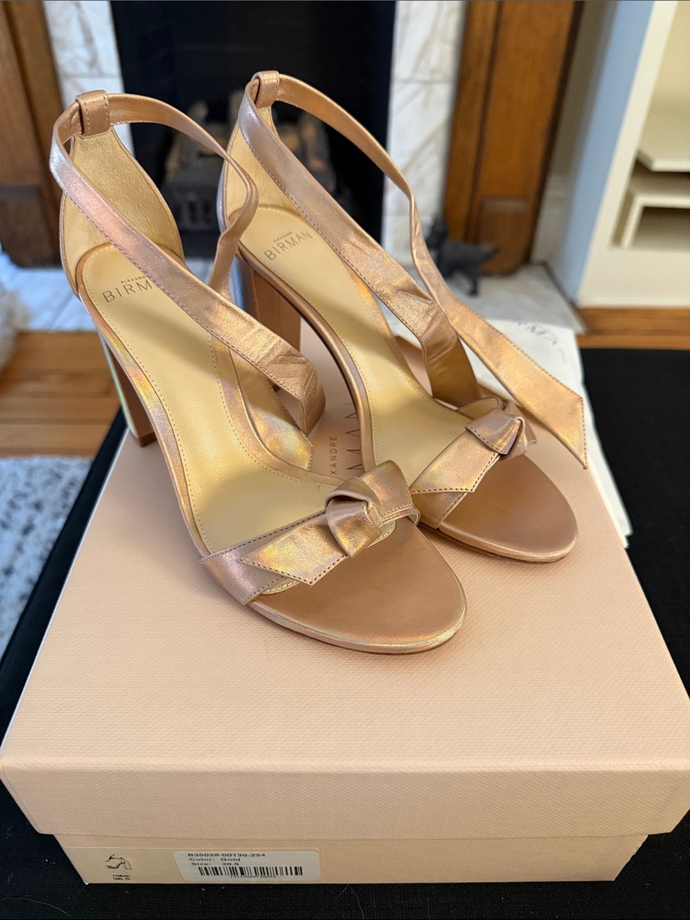 Alexandre Birman Clarita 90 Block  Sz 36.5